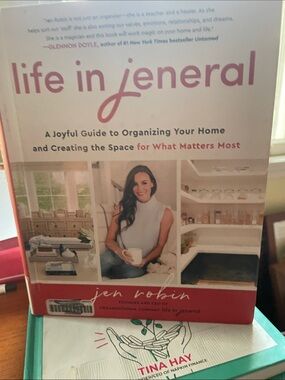 Harper Pink & White Life is General Hardcover by Jen Robin